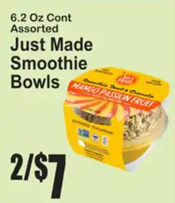 SuperFresh Just Made Smoothie Bowls offer