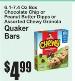 SuperFresh Quaker Bars offer