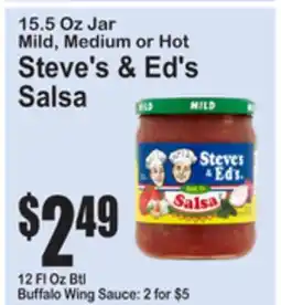 SuperFresh Steve's & Ed's Salsa offer