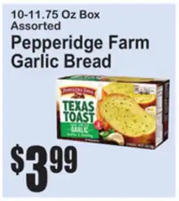 SuperFresh Pepperidge Farm Garlic Bread offer