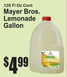 SuperFresh Mayer Bros. Lemonade Gallon offer