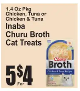 SuperFresh Inaba Churu Broth Cat Treats offer