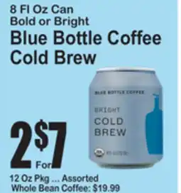 SuperFresh Blue Bottle Coffee Cold Brew offer