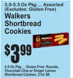 SuperFresh Walkers Shortbread Cookies offer