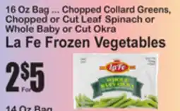 SuperFresh La Fe Frozen Vegetables offer