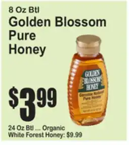 SuperFresh 8 Oz Btl Golden Blossom Pure Honey offer