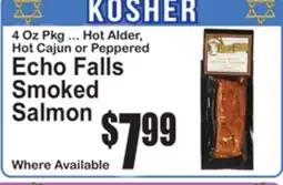 SuperFresh Echo Falls Smoked Salmon offer