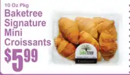 SuperFresh Baketree Signature Mini Croissants offer