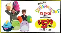 Ollie's ORIGINAL SQUISHMALLOW 12 INCH offer