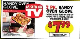 Ollie's 2 PK. HANDY OVEN GLOVE offer