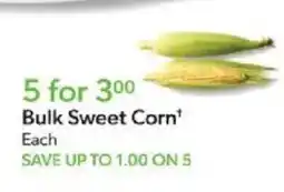 Publix Bulk Sweet Corn offer
