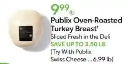 Publix Publix Oven-Roasted Turkey Breast offer