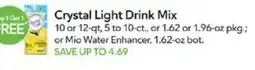 Publix Crystal Light Drink Mix offer