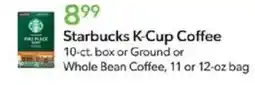 Publix Starbucks K-Cup Coffee offer