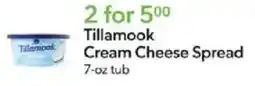 Publix Tillamook Cream Cheese Spread offer
