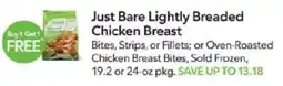 Publix Just Bare Lightly Breaded Chicken Breast offer