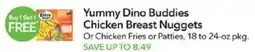 Publix Yummy Dino Buddies Chicken Breast Nuggets offer