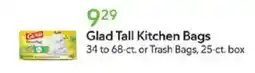 Publix Glad Tall Kitchen Bags offer