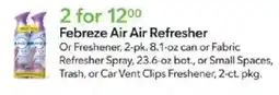 Publix Febreze Air Air Refresher offer