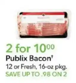 Publix Publix Bacon offer