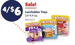 Family Dollar Lunchables Trays offer