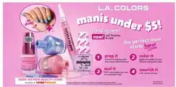 Family Dollar L.A. COLORS offer