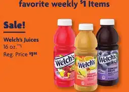 Family Dollar Welch's Juices offer