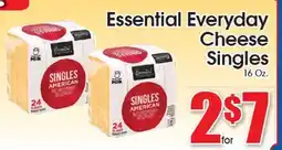 Supremo Foods Inc Essential Everyday Cheese Singles offer