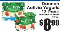 Supremo Foods Inc Dannon Activia Yogurts offer