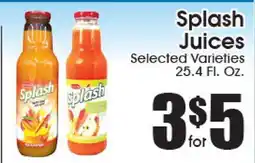 Supremo Foods Inc Splash Juices offer