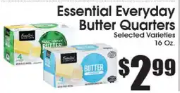 Supremo Foods Inc Essential Everyday Butter Quarters offer