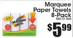 Supremo Foods Inc Marquee Paper Towels offer