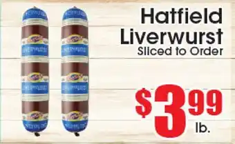 Supremo Foods Inc Hatfield Liverwurst offer