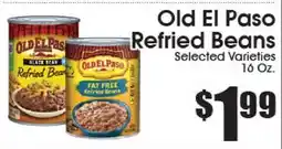 Supremo Foods Inc Old El Paso Refried Beans offer