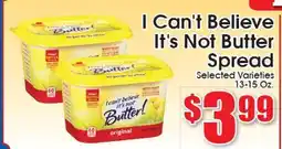 Supremo Foods Inc I Can't Believe It's Not Butter Spread offer