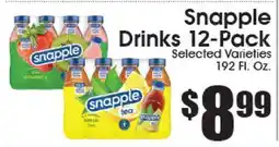 Supremo Foods Inc Snapple Drinks offer