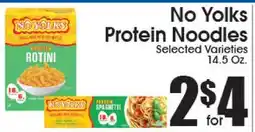 Supremo Foods Inc No Yolks Protein Noodles offer
