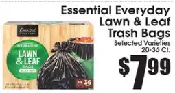 Supremo Foods Inc Essential Everyday Lawn & Leaf Trash Bags offer