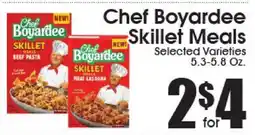 Supremo Foods Inc Chef Boyardee Skillet Meals offer