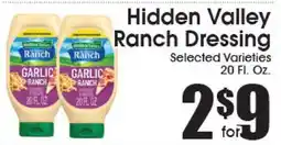 Supremo Foods Inc Hidden Valley Ranch Dressing offer