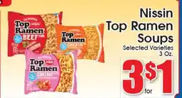 Supremo Foods Inc Nissin Top Ramen Soups offer