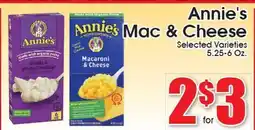 Supremo Foods Inc Annie's Mac & Cheese offer