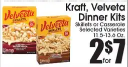 Supremo Foods Inc Kraft, Velveta Dinner Kits offer
