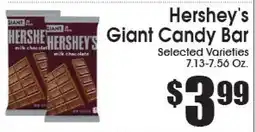 Supremo Foods Inc Hershey's Giant Candy Bar offer