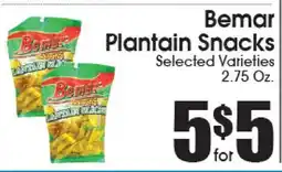 Supremo Foods Inc Bemar Plantain Snacks offer