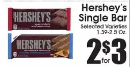 Supremo Foods Inc Hershey's Single Bar offer