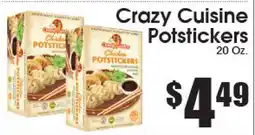 Supremo Foods Inc Crazy Cuisine Potstickers offer