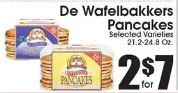 Supremo Foods Inc De Wafelbakkers Pancakes offer