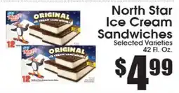 Supremo Foods Inc North Star Ice Cream Sandwiches offer