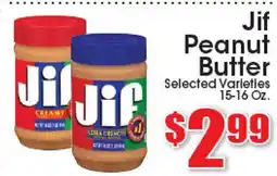 Supremo Foods Inc Jif Peanut Butter offer